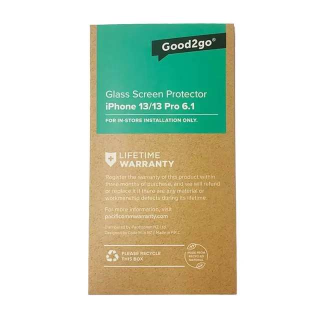 Good 2 Go Glass Screen Protector for iPhone 13 | 13 Pro