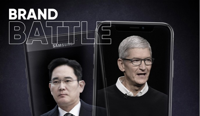 Brand Battle: iPhone vs. Samsung smartphones