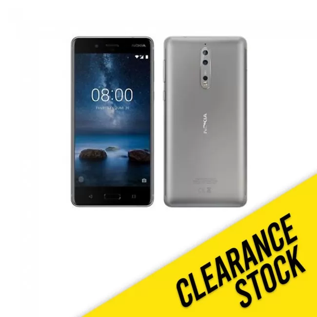 Buy New Nokia 8 (64GB) [Brand New] in Polished Blue